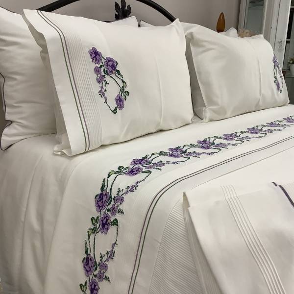 Kaneviçeli Pamuklu Pike Takımı - 6 Parça