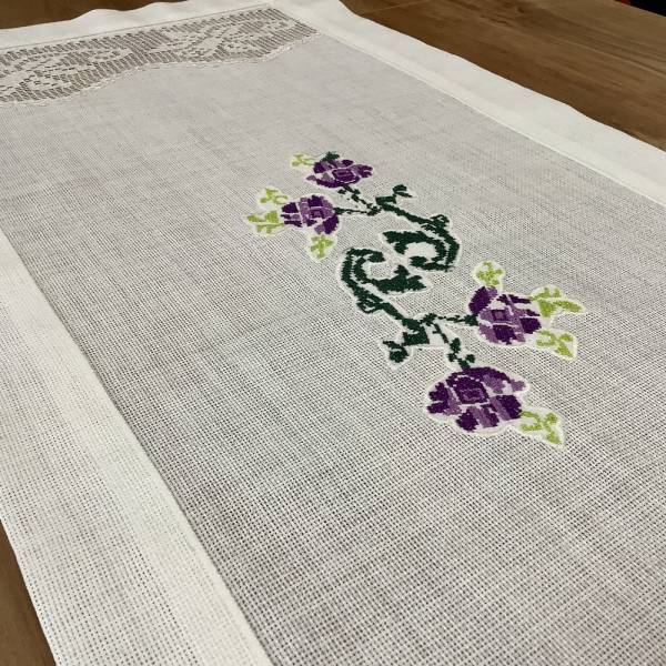 DANTELLİ & KANEVİÇELİ RUNNER -45*90 CM 