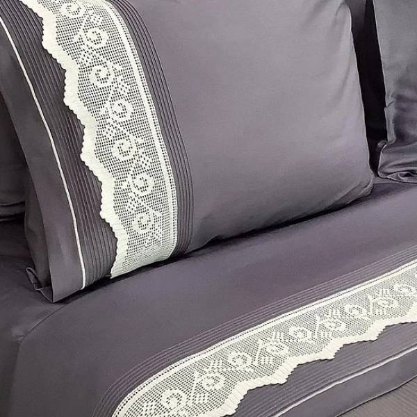 El Dantelli Antrasit Pike Takımı - 6 Parça